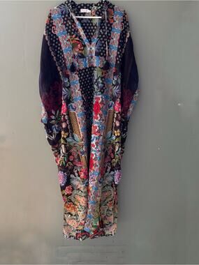 Johnny Was Dreamer Kaftan Swim Coverup